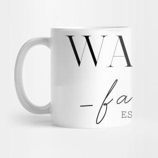 Walter Family EST. 2020, Surname, Walter Mug